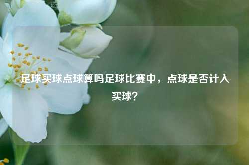 足球买球点球算吗足球比赛中，点球是否计入买球？